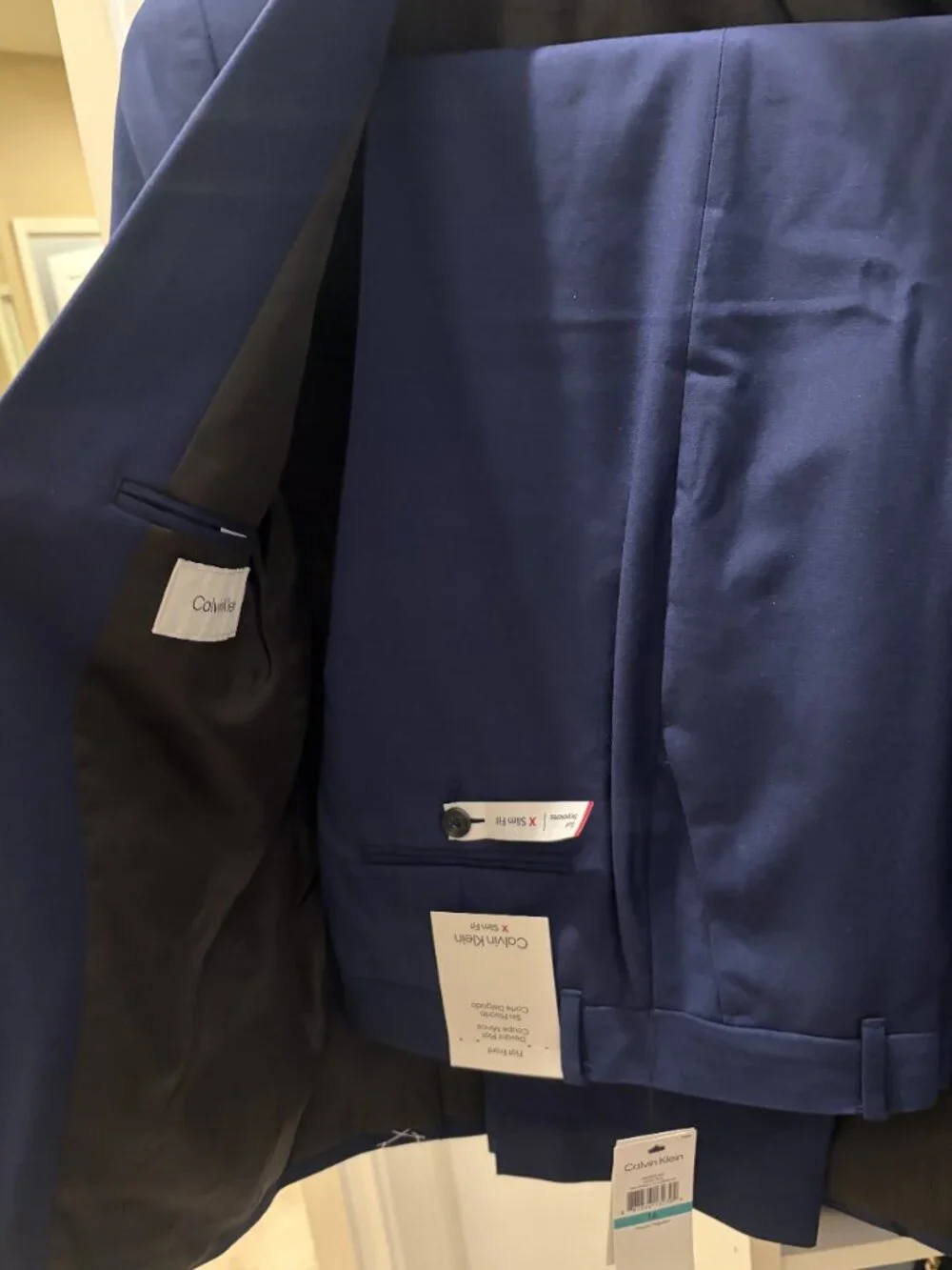 Calvin Klein Big Boys Slim-Fit Infinite Stretch Suit Jacket & Pants
